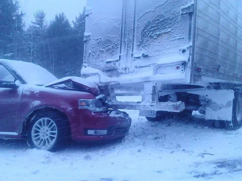 Multiple accidents reported along I95 near Medway