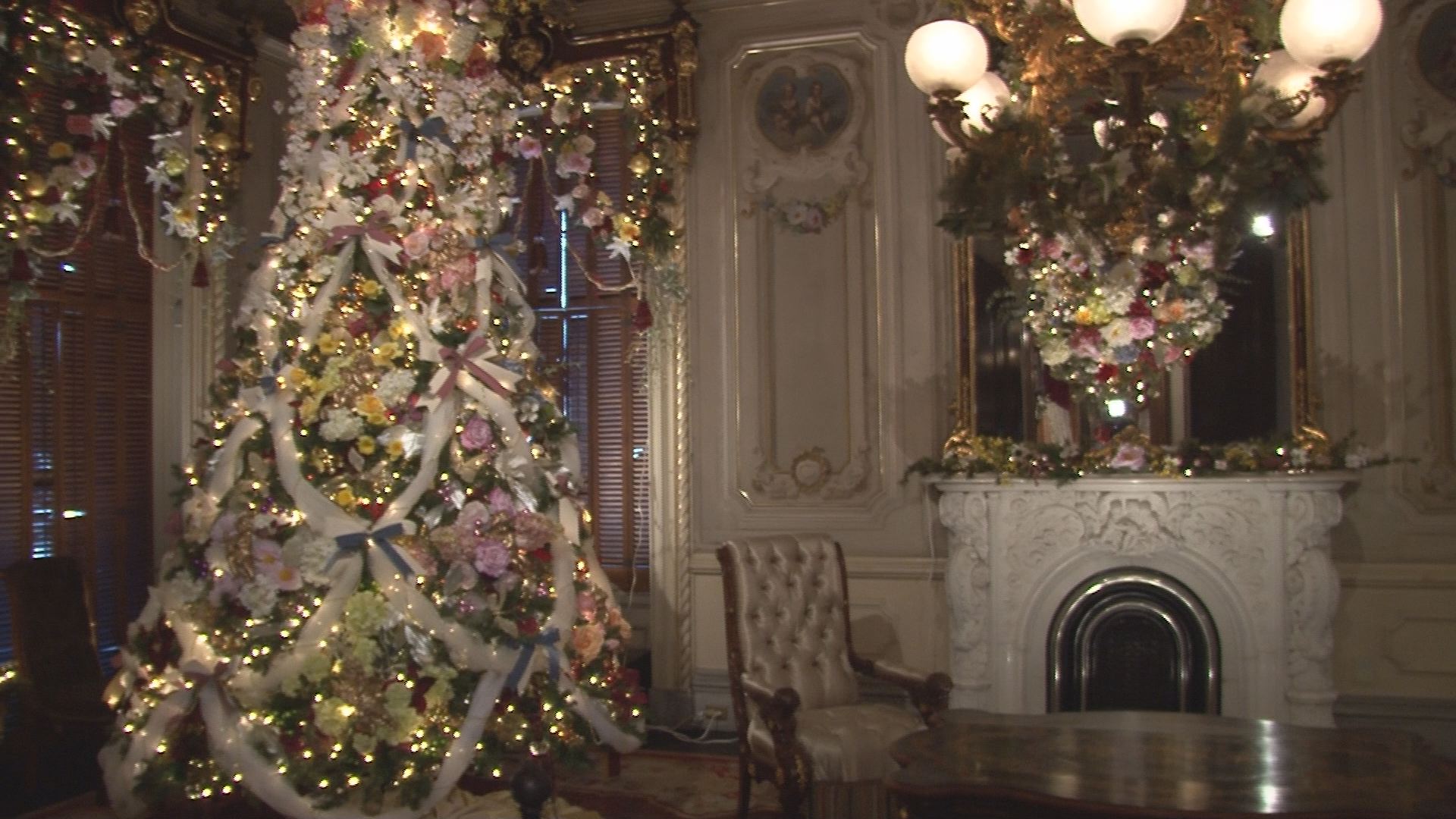 Christmas is in full swing at Victoria Mansion