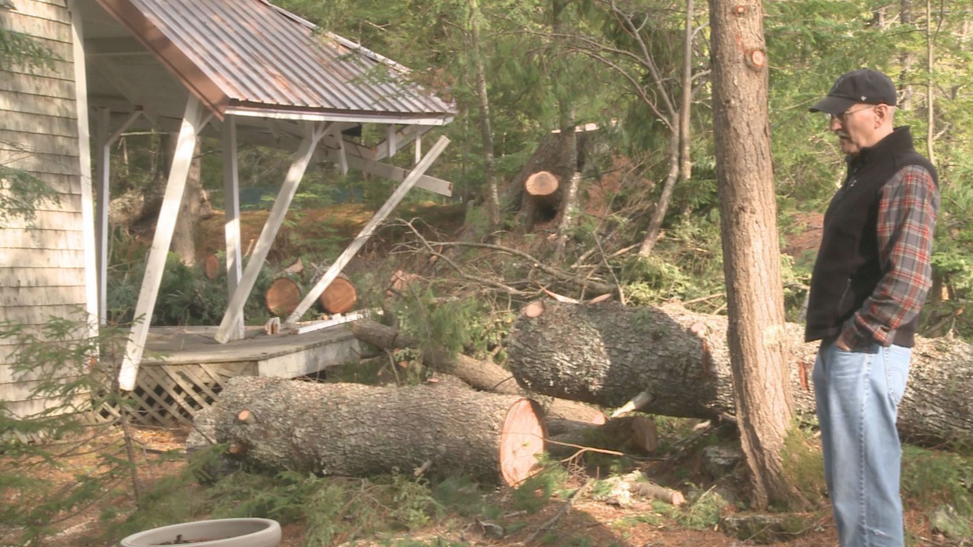 Man Seeks Help Repairing 124-year-old Family Camp After Storm | WLBZ2.com